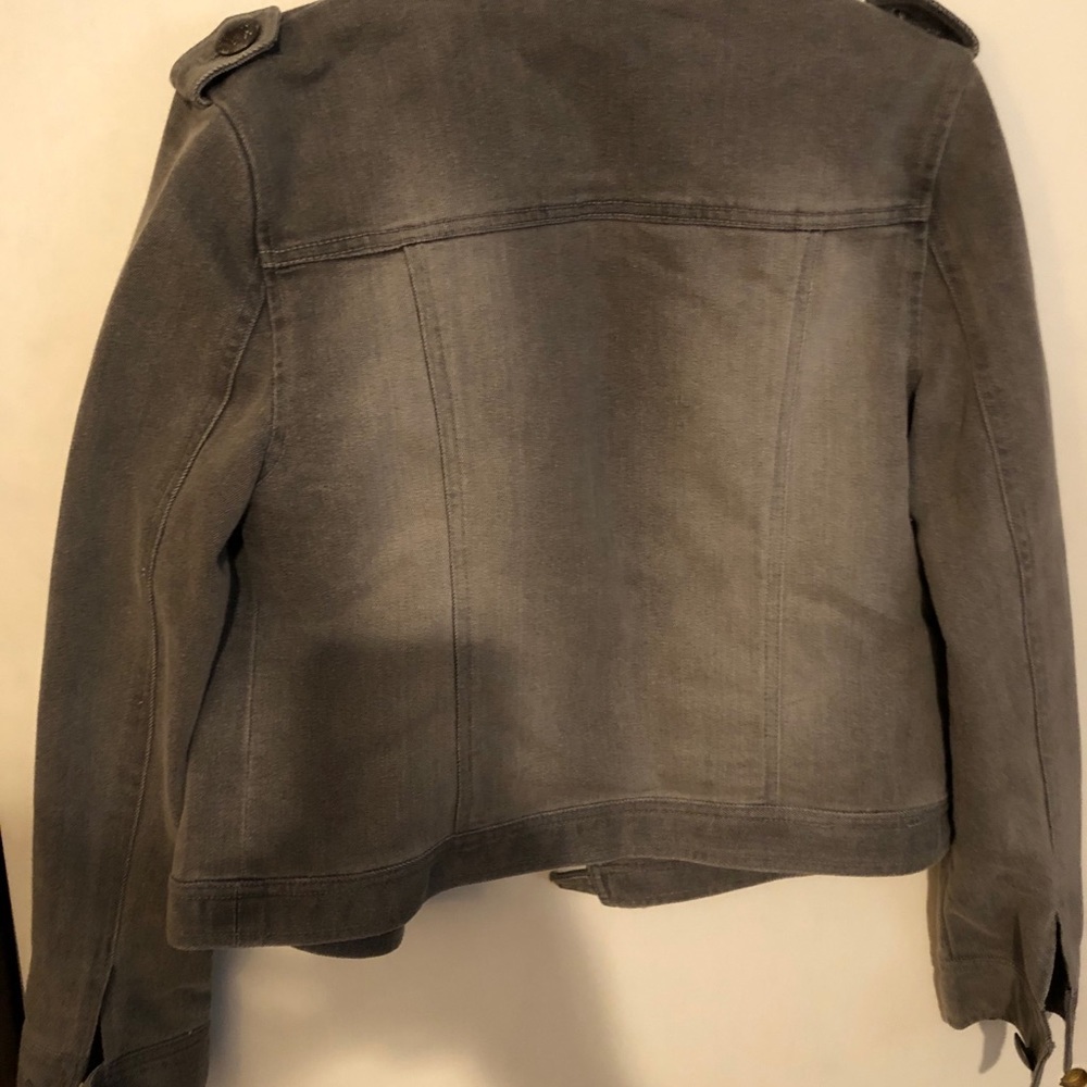 Route 66 grey denim jacket - Picture 7 of 8